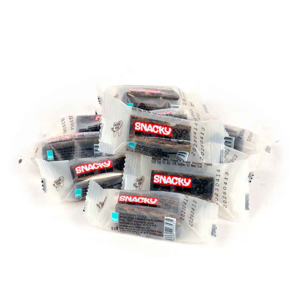 Snacky Biftekli Köpek Ödül Kemiği Mini 14 Gr